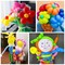 100Pcs 260 Balloons Rainbow Long Balloons for Balloon Garland Thickening Skinny Latex Twisting Animals Modeling Christmas Birthday Wedding Party Decorations
